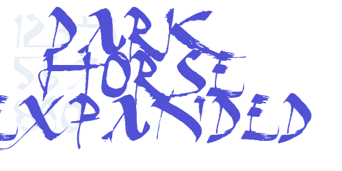 Dark Horse Expanded-font-download