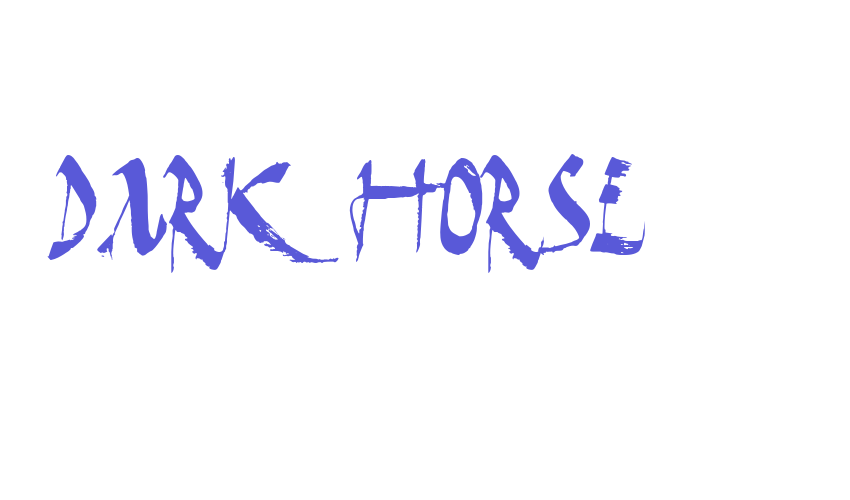 Dark Horse Font Download