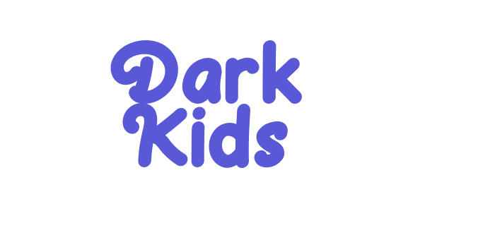 Dark Kids Font