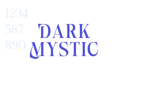 Dark Mystic font download