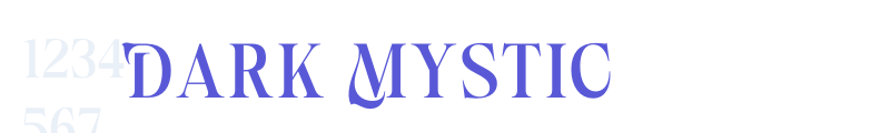 Dark Mystic font download