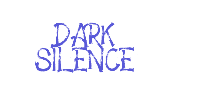 Dark SIlence Font Download