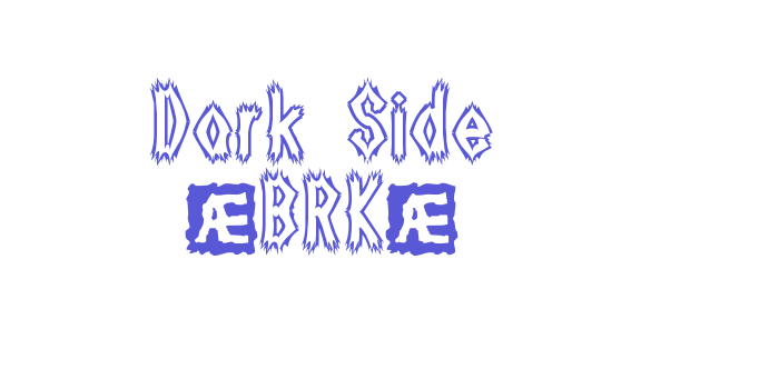 Dark Side (BRK) Font Download