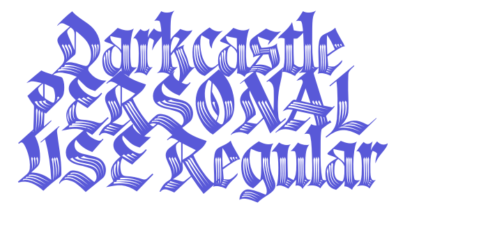 Darkcastle PERSONAL USE Regular Font Download