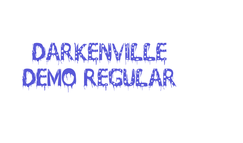 Darkenville DEMO Regular Font