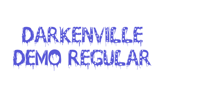 Darkenville DEMO Regular Font Download