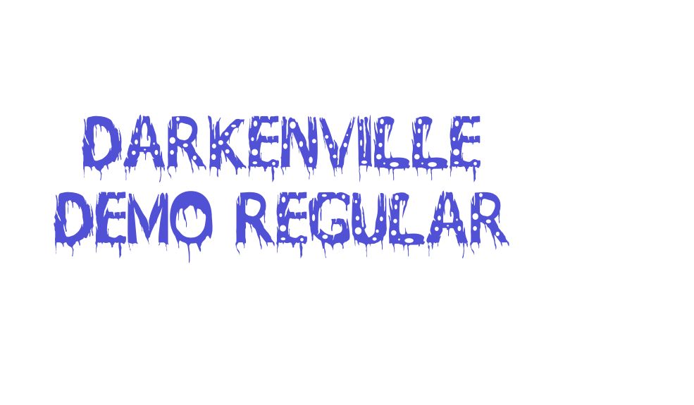 Darkenville DEMO Regular-font-download