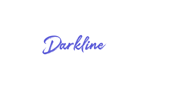 Darkline font free