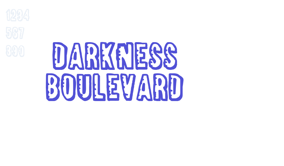 Darkness Boulevard-font-download