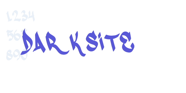 Darksite font