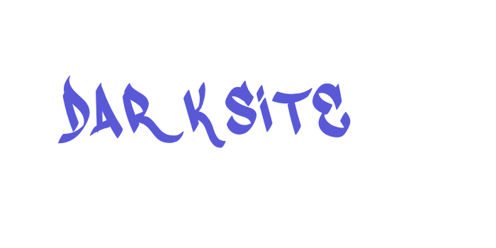 Darksite Font Download