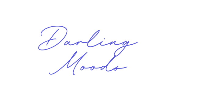 Darling Moods Font Download