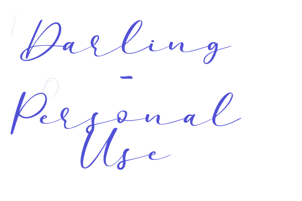 Darling – Personal Use