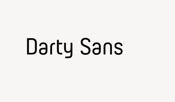 Darty Sans Font