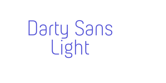 Darty Sans Light Font Download