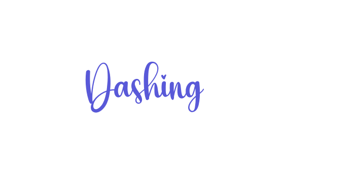 Dashing Font Download