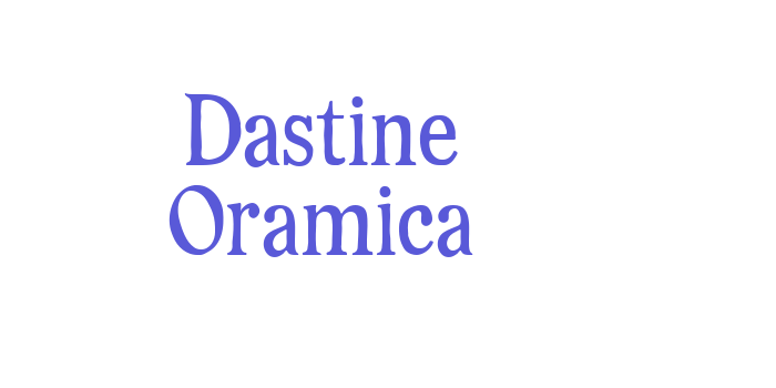 Download Dastine Oramica Font