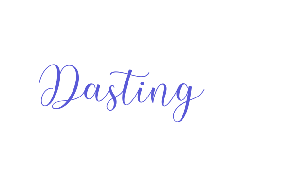 Dasting Font