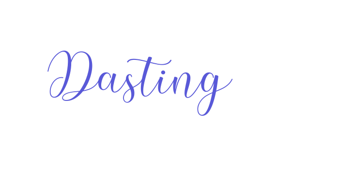 Dasting Font Download