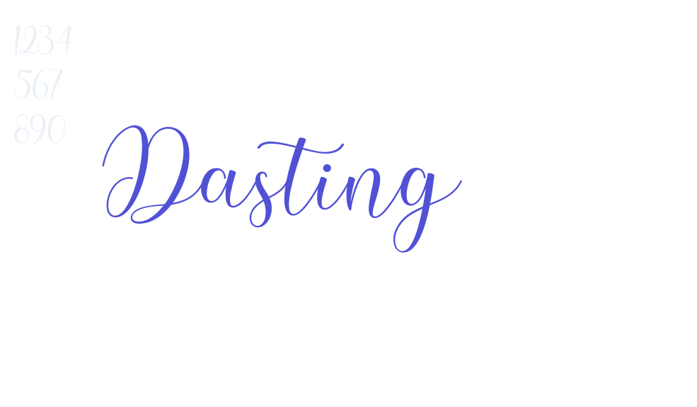 Dasting-font-download