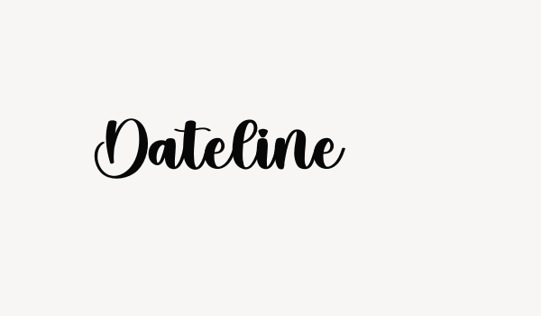 Dateline Font