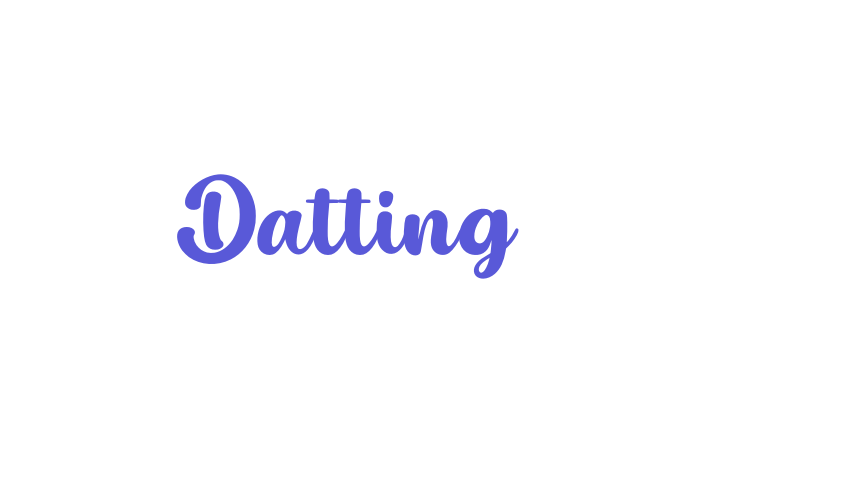 Datting Font