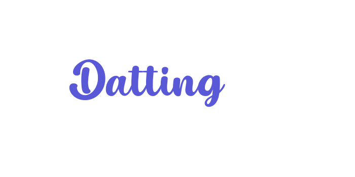 Datting Font Download