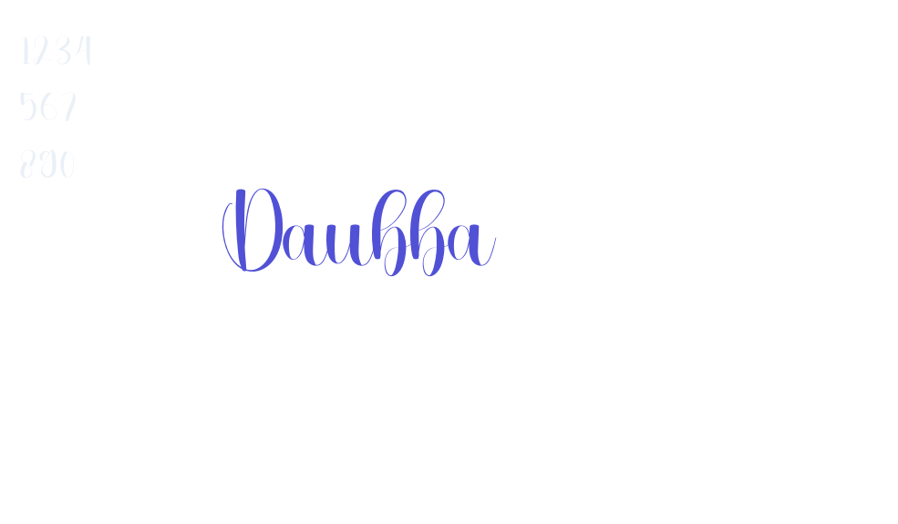 Daubba-font-download