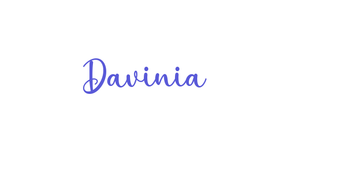 Davinia Font Download