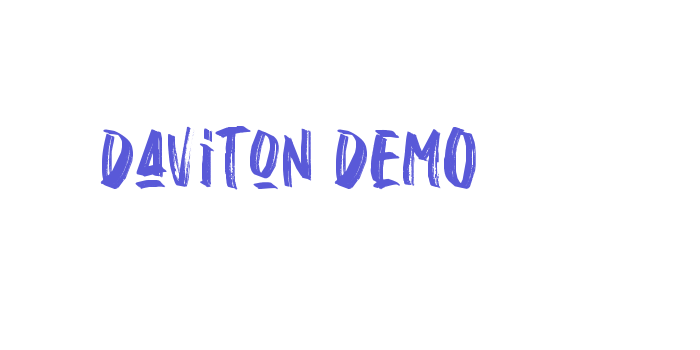 Daviton DEMO Font Download