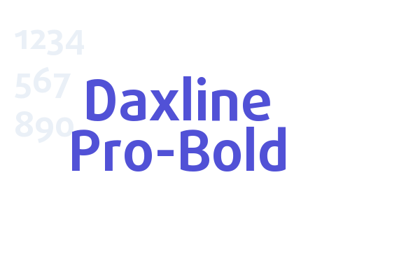 Daxline Pro-Bold