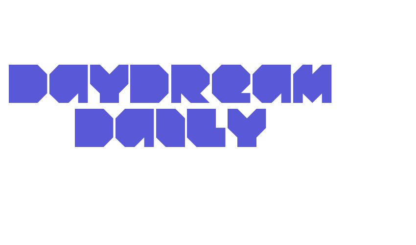 Daydream Daily Font Download