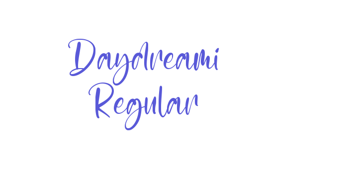 Daydreami Regular Font