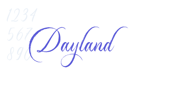 Dayland font free