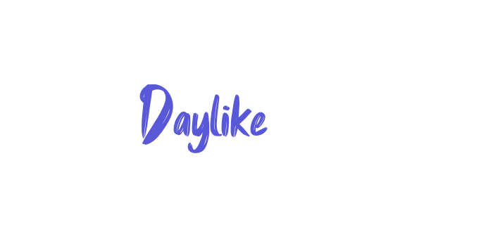 Daylike Font