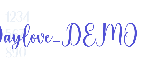 Daylove_DEMO-font-download