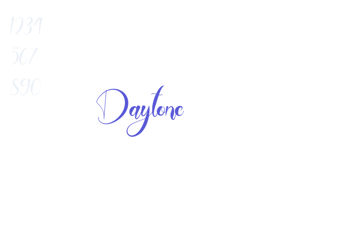 Daytone font free