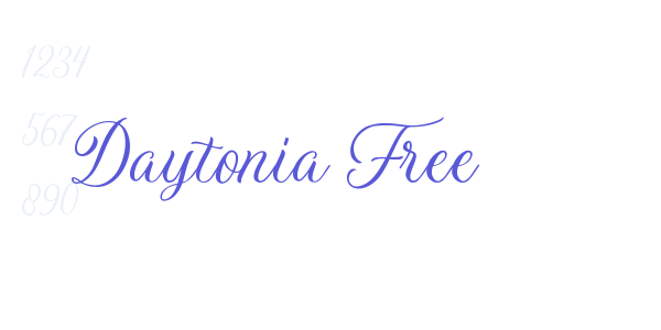 Daytonia Free font free