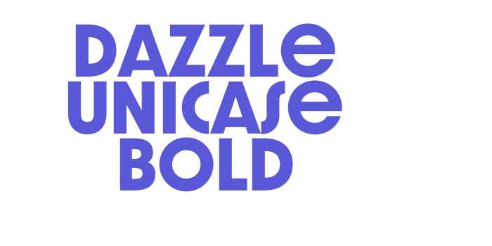 Dazzle Unicase Bold Font Download