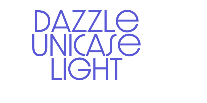 Dazzle Unicase Light Font Download