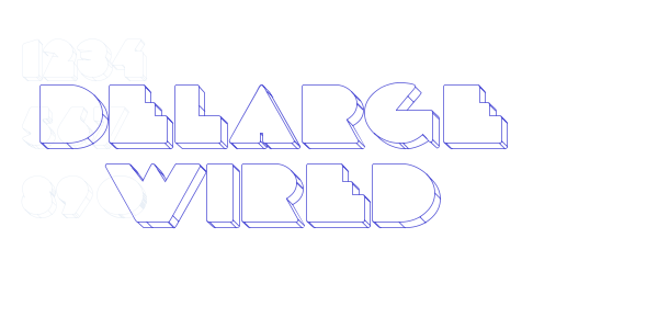 DeLarge Wired font