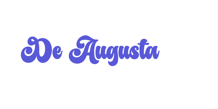 De Augusta Font Download