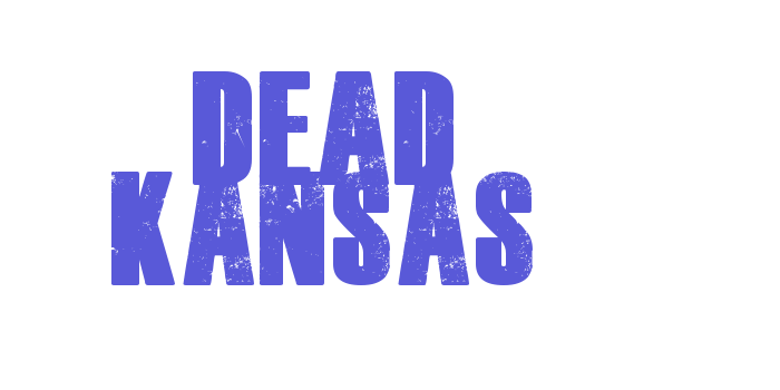 Dead Kansas Font