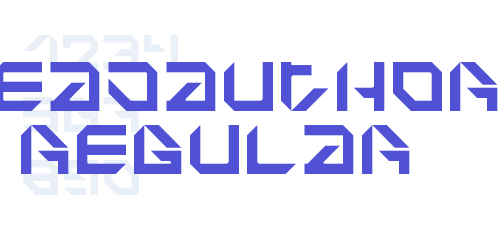 Deadauthor Regular-font-download