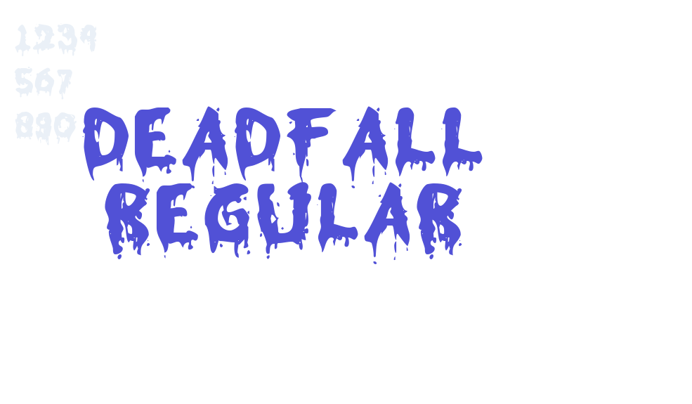 Deadfall Regular-font-download