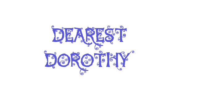 Dearest Dorothy Font Download