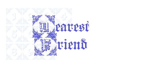 Dearest Friend-font-download