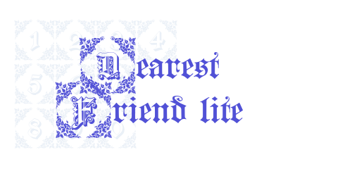 Dearest Friend lite-font-download