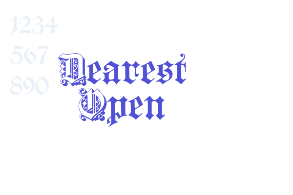 Dearest Open