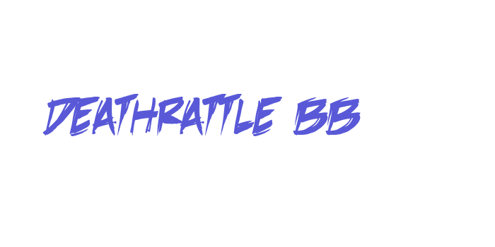 DeathRattle BB Font Download